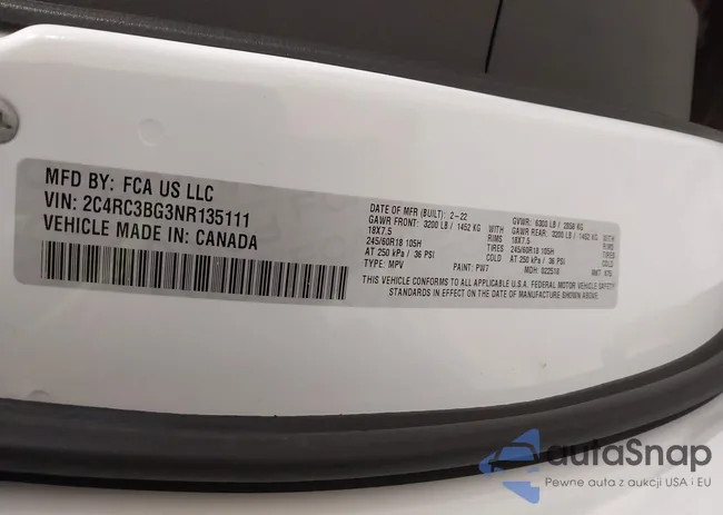 2C4RC3BG3NR135111: 43893786