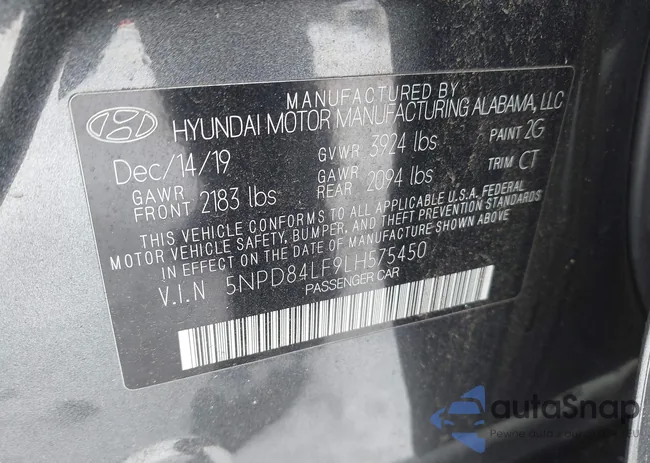 5NPD84LF9LH575450: 43894968