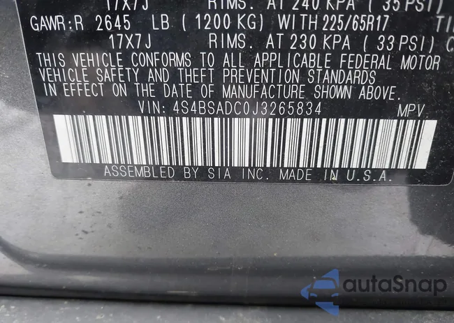 4S4BSADC0J3265834: 43895059