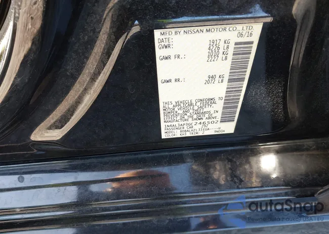 1N4AL3AP3GC246502: 43895288