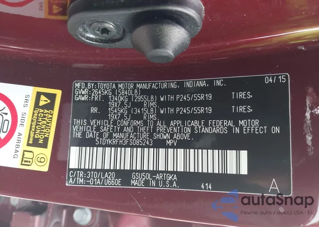 5TDYKRFH3FS085243: 43895906