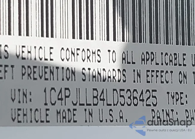 1C4PJLLB4LD536425: 43896073