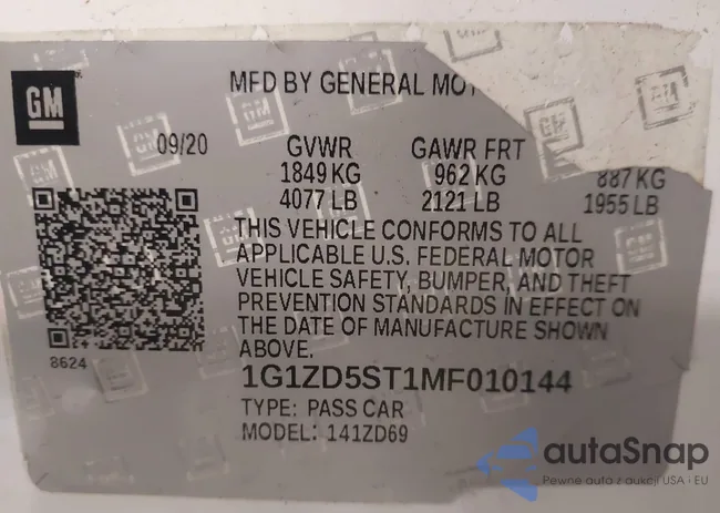 1G1ZD5ST1MF010144: 43896215