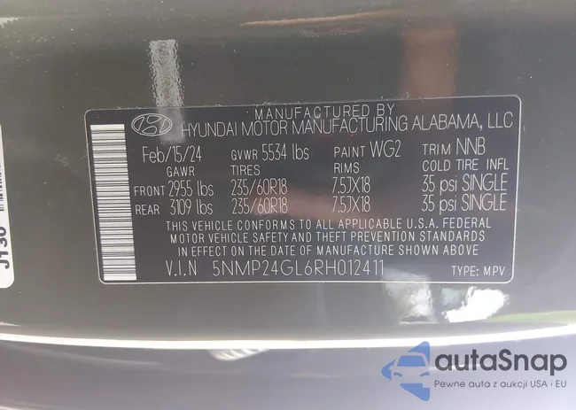 5NMP24GL6RH012411: 43896302