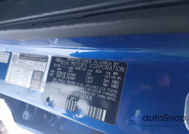 KNDEPCAA8M7047476: 43895539