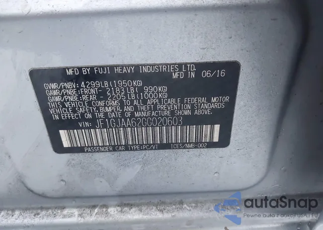 JF1GJAA62GG020603: 43897053