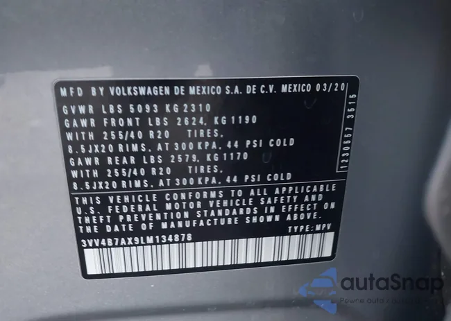 3VV4B7AX9LM134878: 43897128