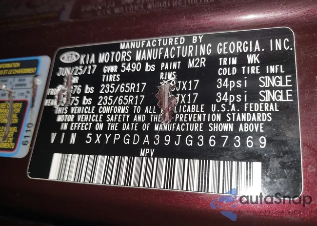 5XYPGDA39JG367369: 43897191