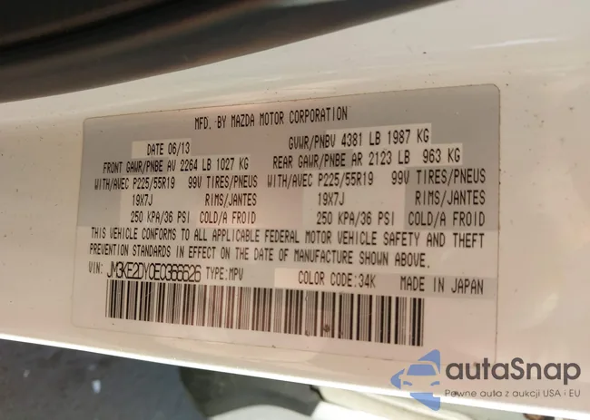 JM3KE2DY0E0366626: 43897243