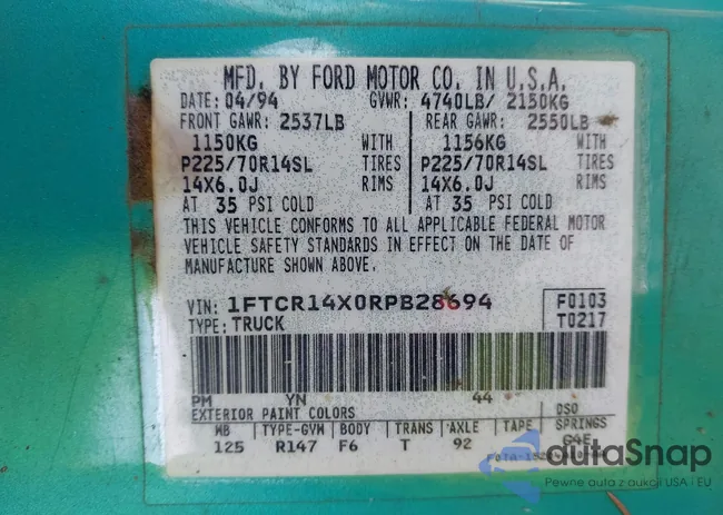 1FTCR14X0RPB28694: 43897250