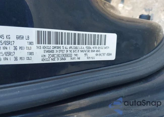 2C4RC1BG1ER358333: 43897437