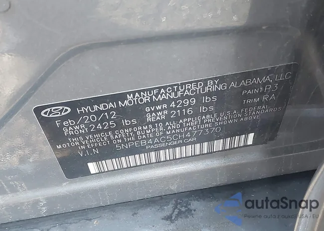 5NPEB4AC5CH477370: 43897919