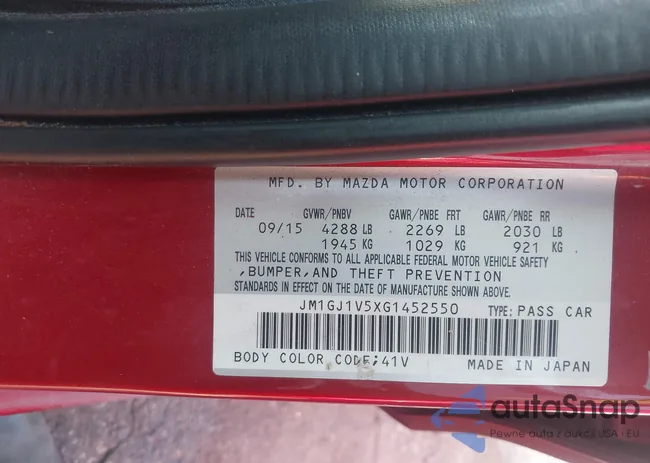 JM1GJ1V5XG1452550: 43898334