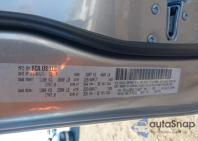 3C4NJDBB2LT174877: 43897661