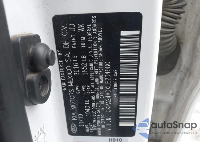 3KPA24ADXLE294980: 43898475