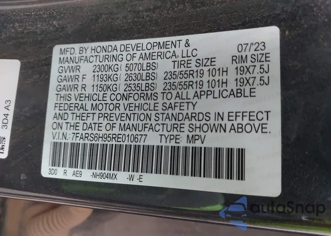 7FARS6H95RE010677: 43899956
