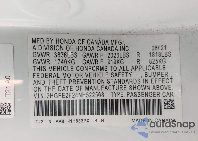 2HGFE2F24NH522568: 43899607