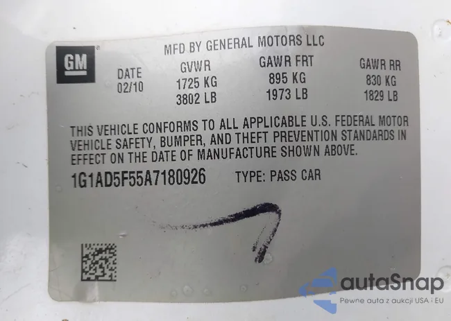 1G1AD5F55A7180926: 43899833