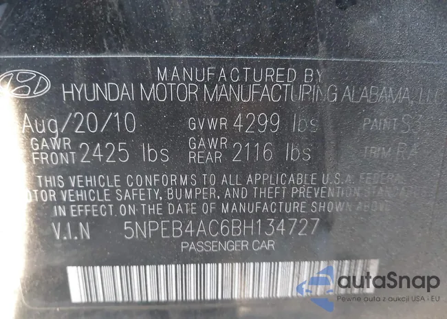 5NPEB4AC6BH134727: 43901365