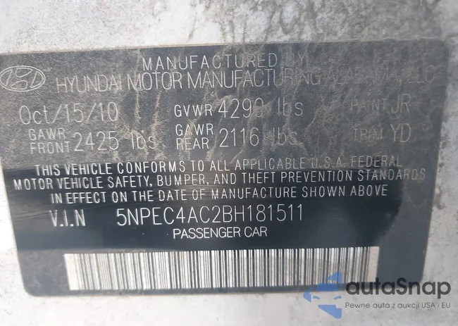 5NPEC4AC2BH181511: 43900449