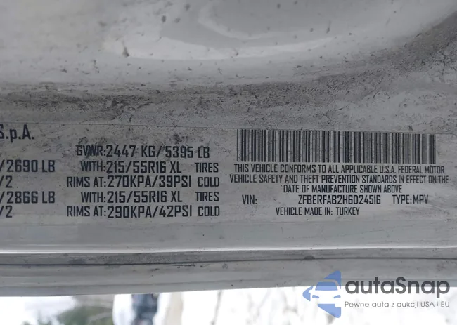 ZFBERFAB2H6D24516: 43900567