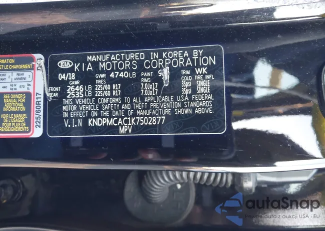 KNDPMCAC1K7502877: 43900769