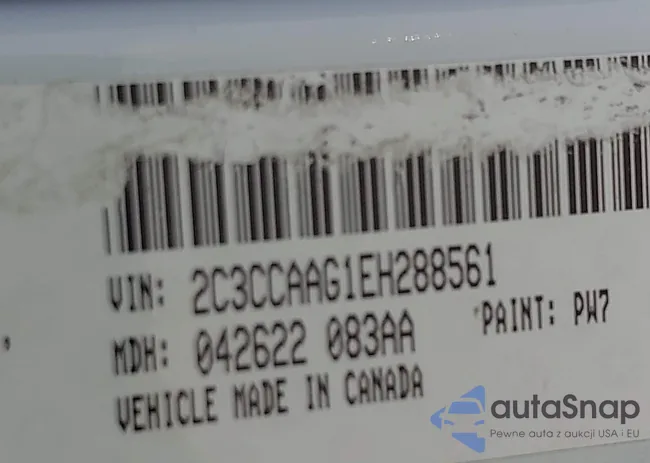 2C3CCAAG1EH288561: 43902012