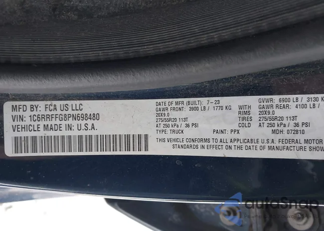 1C6RRFFG8PN698480: 43902122