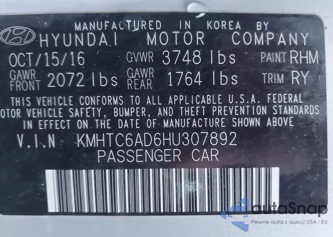 KMHTC6AD6HU307892: 43902372