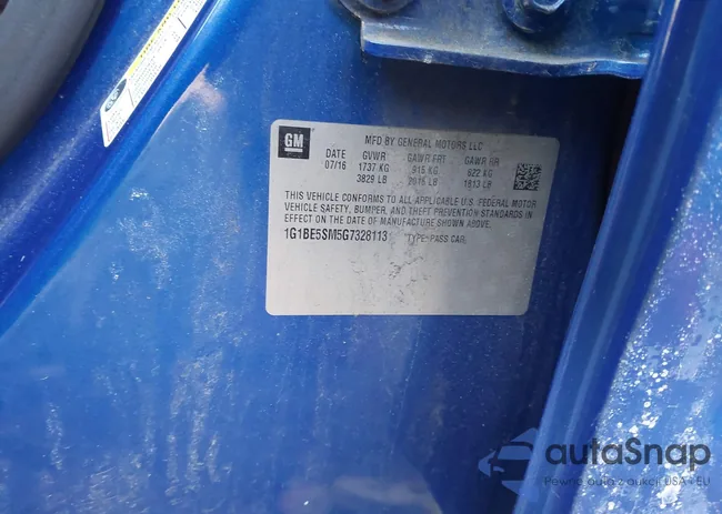 1G1BE5SM5G7328113: 43901481