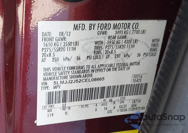 5LMJJ2J52CEL08665: 43901747