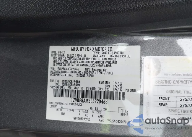 1ZVBP8AM3E5220468: 43903295