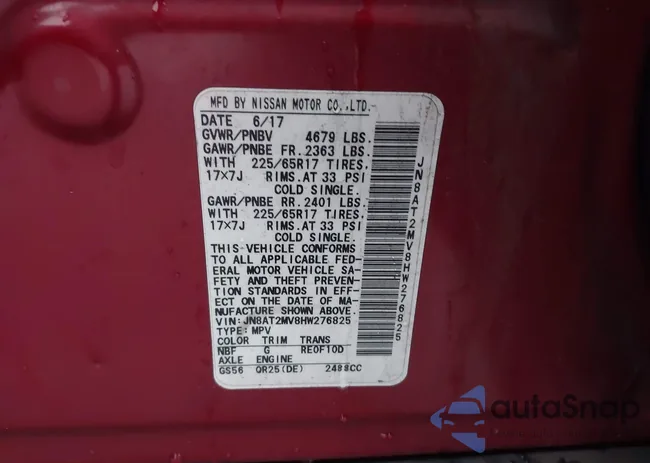 JN8AT2MV8HW276825: 43903401