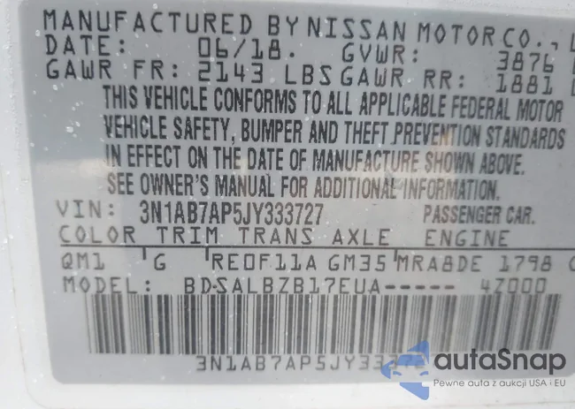 3N1AB7AP5JY333727: 43902619