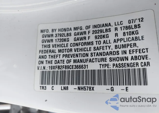 19XFB2F89CE366631: 43903883