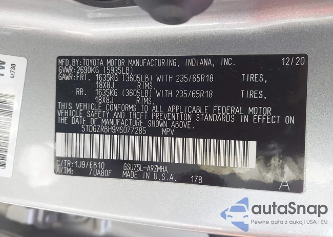 5TDGZRBH9MS077285: 43903940