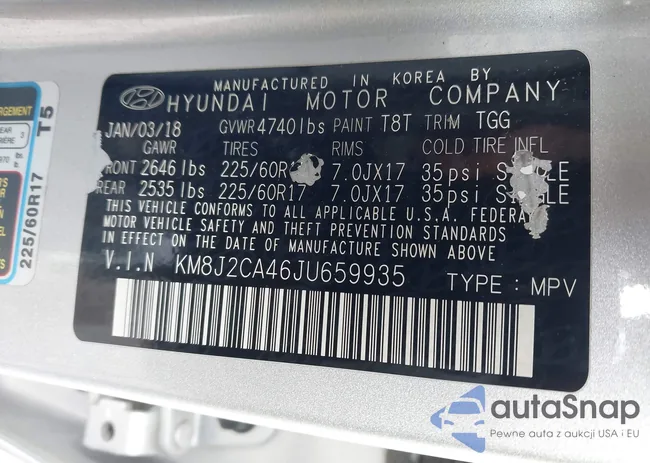 KM8J2CA46JU659935: 44503660