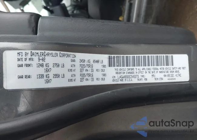 1J4GW48S83C545273: 44503732