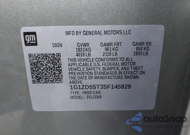 1G1ZD5ST3SF145929: 44503939