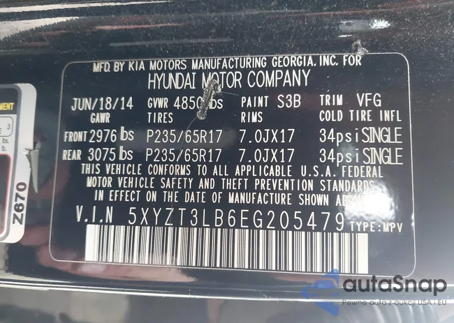 5XYZT3LB6EG205479: 44504062