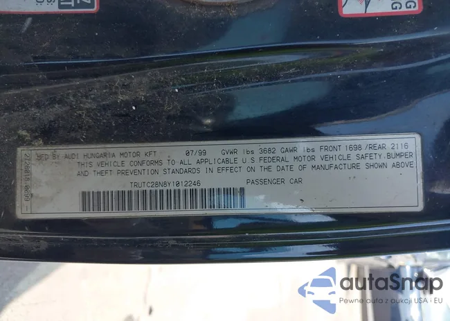 TRUTC28N8Y1012246: 44503245