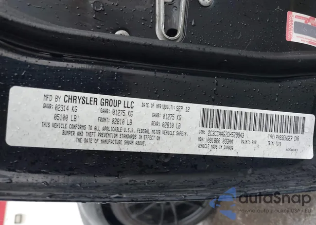 2C3CCAAG7DH529943: 44503325