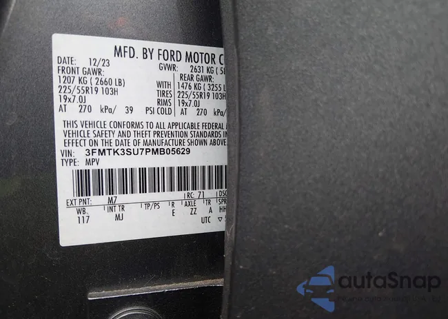 3FMTK3SU7PMB05629: 44503498