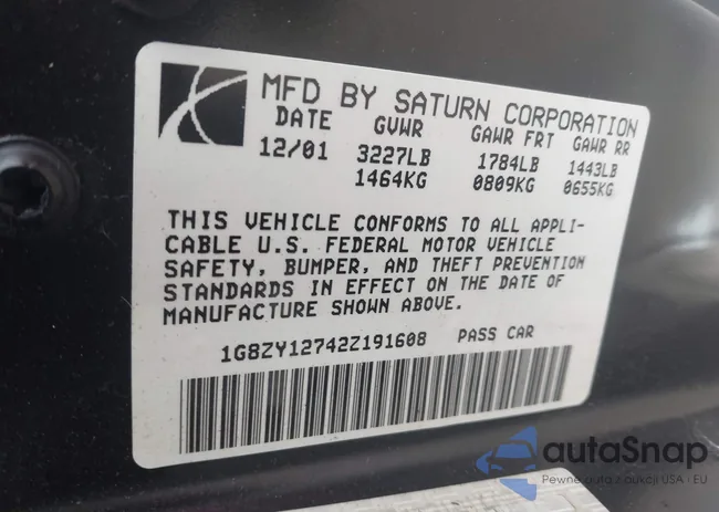 1G8ZY12742Z191608: 44503586