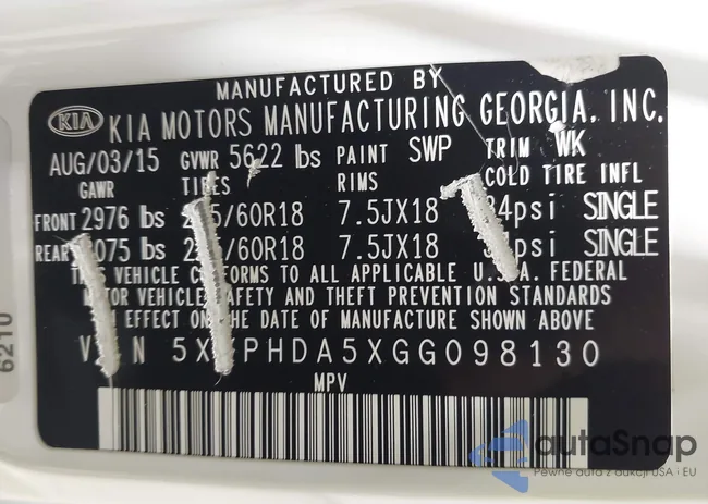 5XYPHDA5XGG098130: 44504769