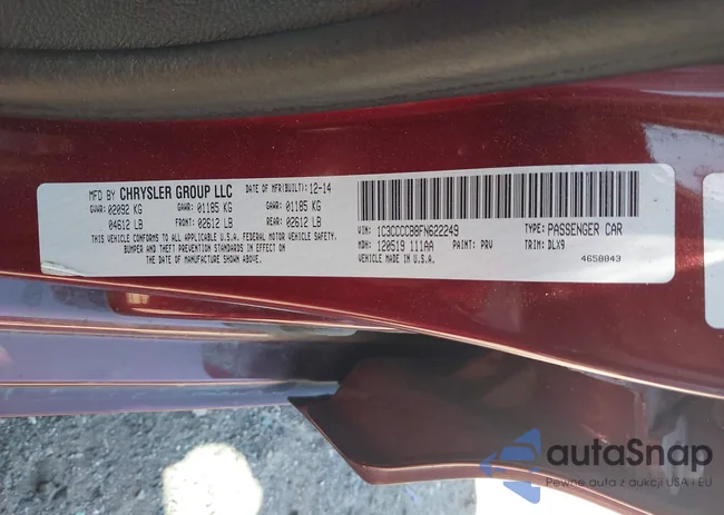 1C3CCCCB8FN622249: 44504888