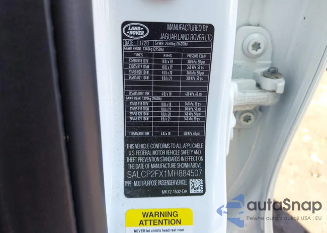 SALCP2FX1MH884507: 44504904