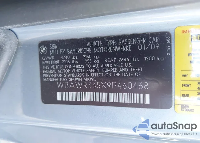 WBAWR335X9P460468: 44505138