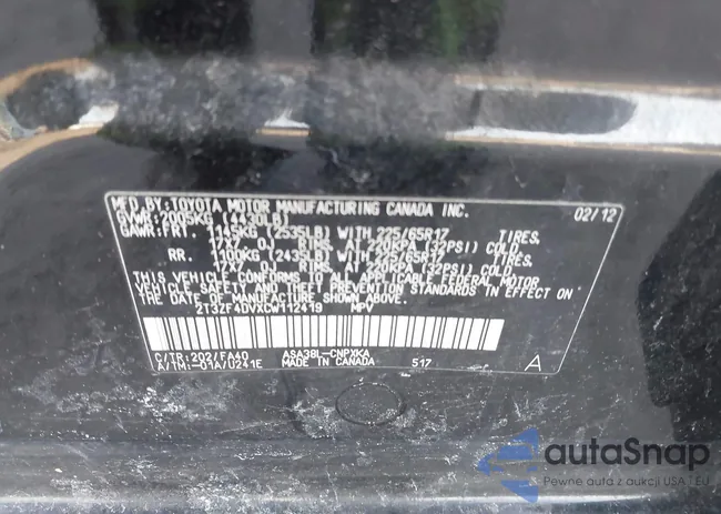 2T3ZF4DVXCW112419: 44505226