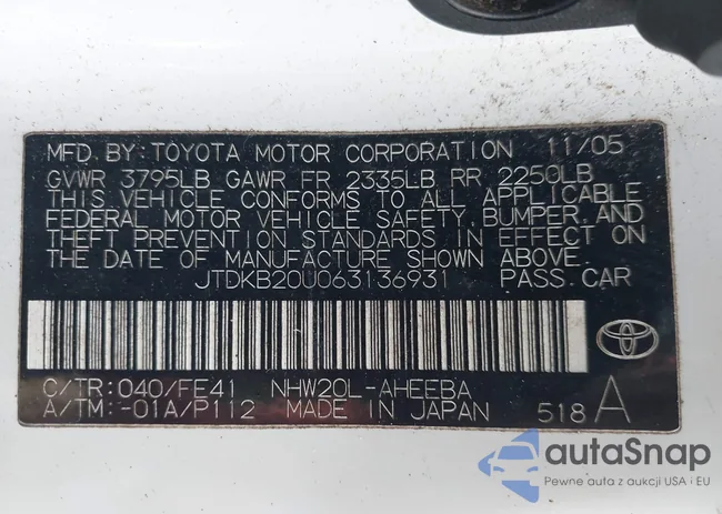 JTDKB20U063136931: 44505992